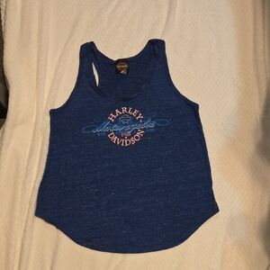 Harley-Davidson Navy Blue Tank Top